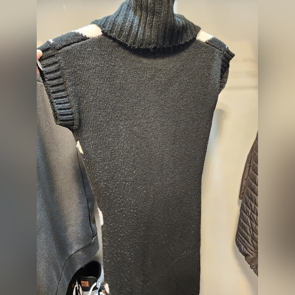 Majora Women's Fitted Cowl Neck Sweater Dress - Picture 10 of 12